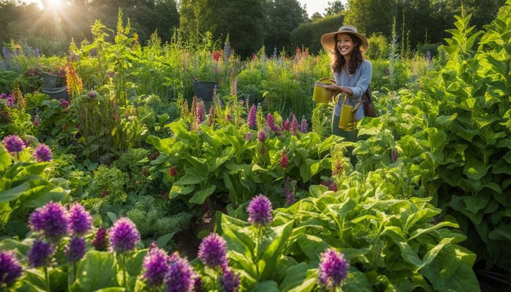 Beinwell im Garten