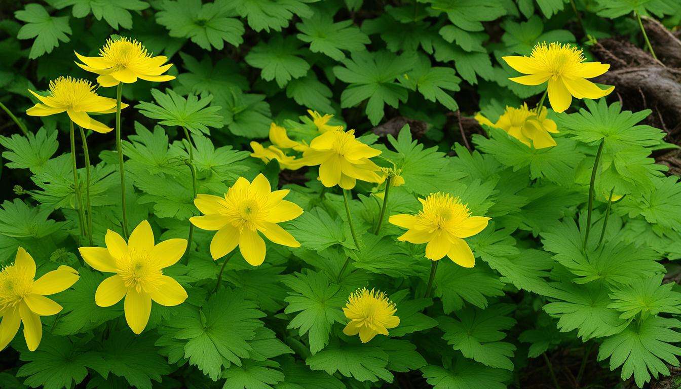 Gelbes Windröschen: Gelbes Windröschen – Frühlingsblume im Wald