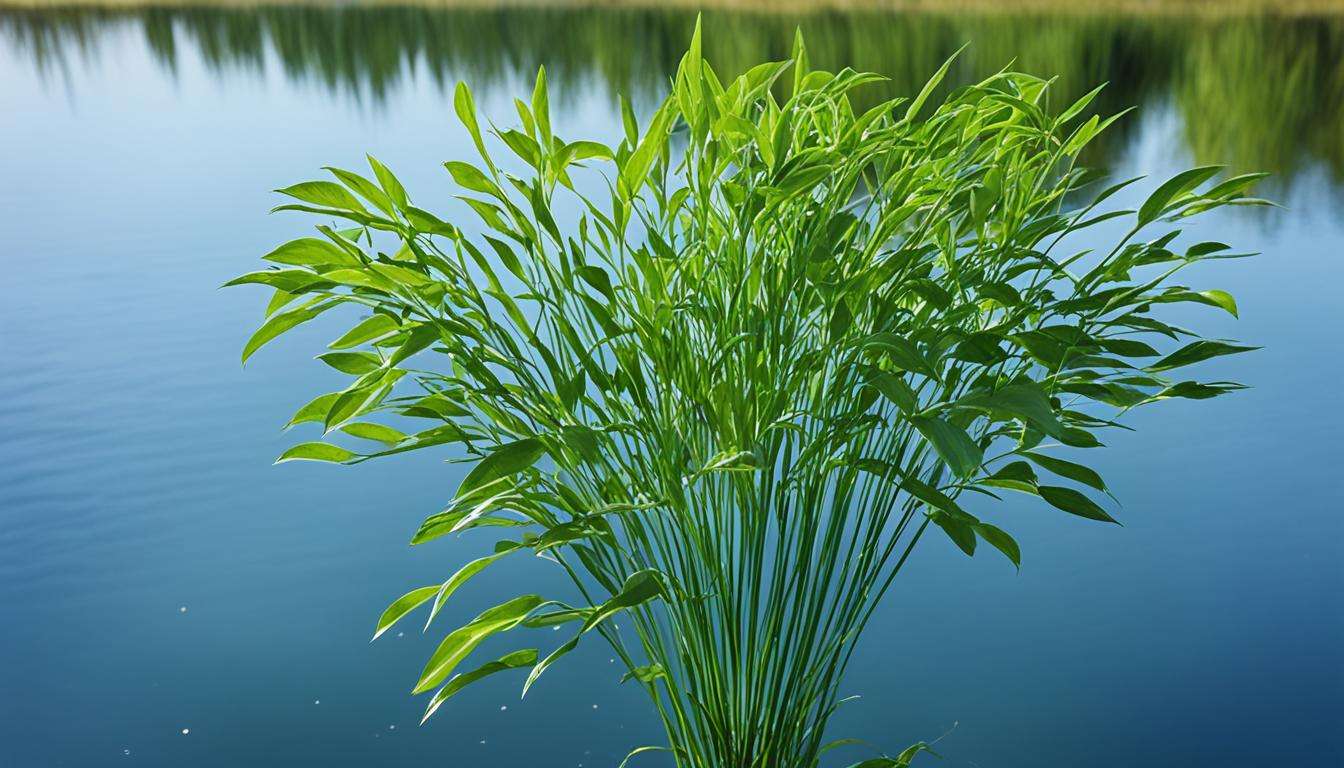 Gewöhnliches Schilf: Gewöhnliches Schilf – Pflanze am Wasserufer