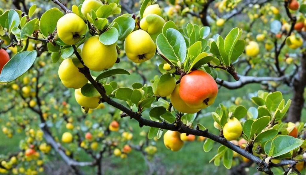 Fruchteigenschaften der Japanischen Zierquitte