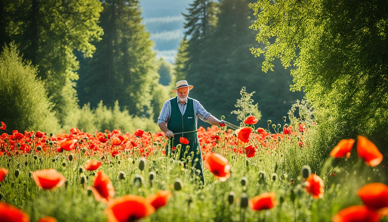 Mohn Anbau und Verwendung in der deutschen Küche